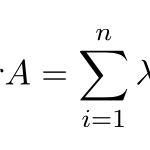 【行列式】行列のトレースと固有値の関係式