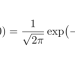 【フーリエ変換】ガウス関数で表された波動関数（ガウス関数のフーリエ変換）