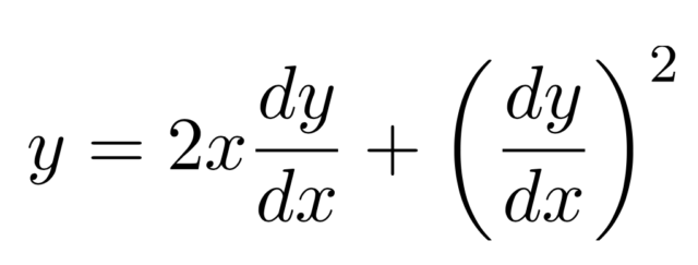 【微分方程式】ダランベール型（ラグランジュ型）の解法